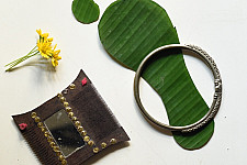 Kanupriya ⁑ Vintage Trible Ankle Kada - A