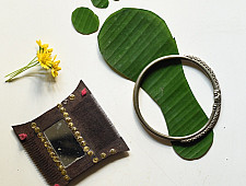 Kanupriya ⁑ Vintage Trible Ankle Kada - A