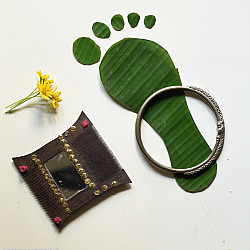 Kanupriya ⁑ Vintage Trible Ankle Kada - A