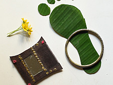 Kanupriya ⁑ Vintage Trible Ankle Kada - B