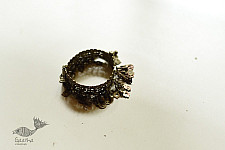 Kanupriya ~ Vintage Jhumar Folding Kada