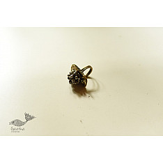 Kanupriya ~ Tribal / Vintage Jewelry - Brass Ring / Toe Ring