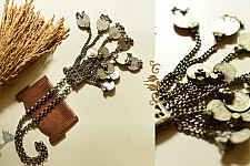 Kanupriya | Antique Finish Tribal Coin Necklace