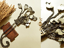 Kanupriya | Antique Finish Tribal Coin Necklace