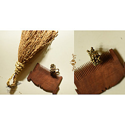 Kanupriya ~ Tribal / Vintage Jewelry - Brass Ring with Metal Ghungru