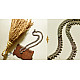 shop Vintage Jewelry - Banjara Paysl / braided chain Anklet (Pair)