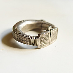 Kanupriya ⁑ Vintage Trible Ankle Kada (Solid & Heavy)