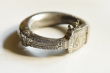 Kanupriya ⁑ Vintage Trible Ankle Solid & Heavy Kada