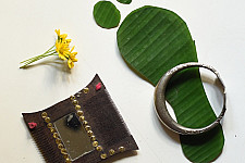 Kanupriya ⁑ Vintage Trible Ankle Solid Kada