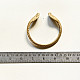 shop Handmade Brass Unisex Solid Kada - Snake