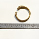 shop Handmade Vintage Solid Brass Kada - Tiger