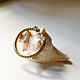 shop Handmade Vintage Solid Brass Kada - Tiger