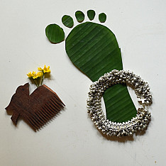 Antique Finish - Ghungru Payal (Pair)