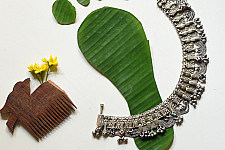 Antique Finish - Jhhalar Ghungru Payal (Pair)