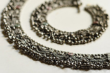 Antique Finish - Jhhalar Ghungru Vintage Payal (Pair)