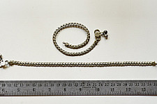 Antique Finish - Simple Payal (Pair) 
