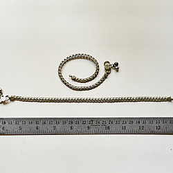 Antique Finish - Simple Payal (Pair) 
