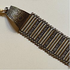 Kanupriya - White Metal - Necklace Chokar ( Two Options )