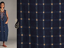 Indigo Collection | Linen block printed front open jacket | 14