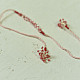 shop Handmade Rakhi - Pink Corel Bhai Rakhi 