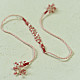 shop Handmade Rakhi - Pink Corel Bhai Rakhi 