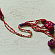shop Handmade Rakhi - Pink Patwa-ari Bhai-Bhabhi Rakhi Set