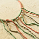 Designer Banjara Handmade Embroidered Necklaces in Light Green & Pink
