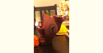 ज्योत | Jyot ☸ Decorative Clay Diya ☸ 1