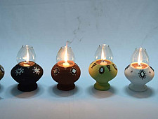 ज्योत | Jyot ☸ Decorative Clay Diya ☸ Akhand Diya - 2