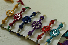Handmade Rakhi |Patva Rakhi ( Six Color Options )