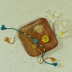Handmade Rakhi |Patva Rakhi ( Six Color Options )