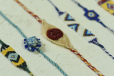 Handmade Rakhi | Bead Rakhis ( Six Options )