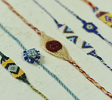 Handmade Rakhi | Bead Rakhis ( Six Options )