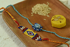 Handmade Rakhi | Bead Rakhis ( Six Options )
