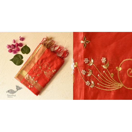 shop Gota Patti Work ~ Chanderi Dupatta