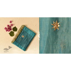 Meera ✩ Gota Patti Work ~ Chanderi Firozi Dupatta