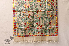 Madhubani ❁ Tussar Silk Hand Painted Dupatta ❁ 1