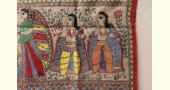 Madhubanu ❁ Tussar Silk Hand Painted Dupatta ❁ 3