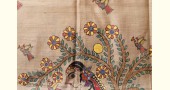 Madhubani ❁ Tussar Silk Hand Painted Dupatta ❁ 2