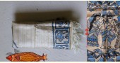 Madhubani ❁ Tussar Silk Hand Painted Dupatta ❁ 11