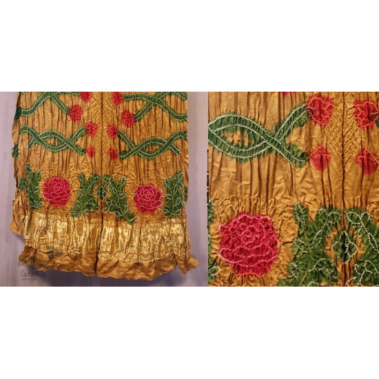 Arundhati ~ Gajji Silk Bandhni Dupatta ~ 11