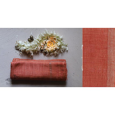 रस्म ☸ Handwoven . Natural Color ☸ Matka Silk Zari Dupatta ☸ 1