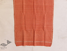 रस्म ☸ Handwoven . Natural Color ☸ Matka Silk Zari Dupatta ☸ 1
