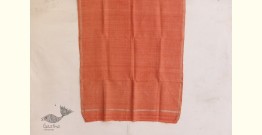 रस्म ☸ Handwoven . Natural Color ☸ Matka Silk Zari Dupatta ☸ 1