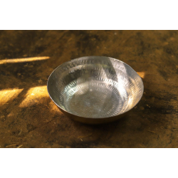 Brass Kadai with Tin coating (Small Without Handle - 8" X  8" x 2.5")