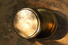 Brass Dabba ( 16cm X 9cm )