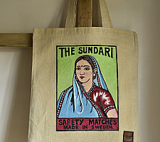 Carnival on Canvas ➤ Canvas Hand Painted Bag ➤ 7