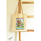 Hand Painted Canvas Bag  ~ Shivaji