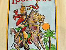 Carnival on Canvas | Canvas Hand Painted Bag ~ Shivaji