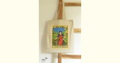 Hand Painted Canvas Bag ~ Tea Girl
